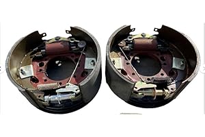 MAT M-PARTS 12-1/4"x5" PAIR Replacement Hydraulic Brake Assemblies for Dexter 12K 12,000 15K 15,000 Heavy Duty Axle