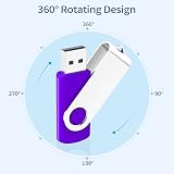 KOOTION 32GB USB Flash Drives Swivel 5 Pack Mix Color - 160GB Total Storage view 6