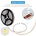Solar String Lights, BESWILL Flexible&Cuttable 16.4 Feet LED Super Bright Solar Strip Lights with 2 Lighting Modes, Suitable for Indoor and Outdoor Lighting Decorations(Waterproof)