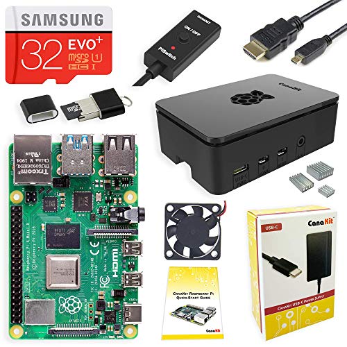 CanaKit Raspberry Pi 4 4GB Starter Kit - 4GB RAM