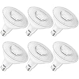 Sunco Lighting 6 Pack PAR38 LED Bulb 13W=100W, 5000K Daylight, 1050 LM, Dimmable Flood Light, Indoor/Outdoor, Accent, Highlight - UL & Energy Star Listed