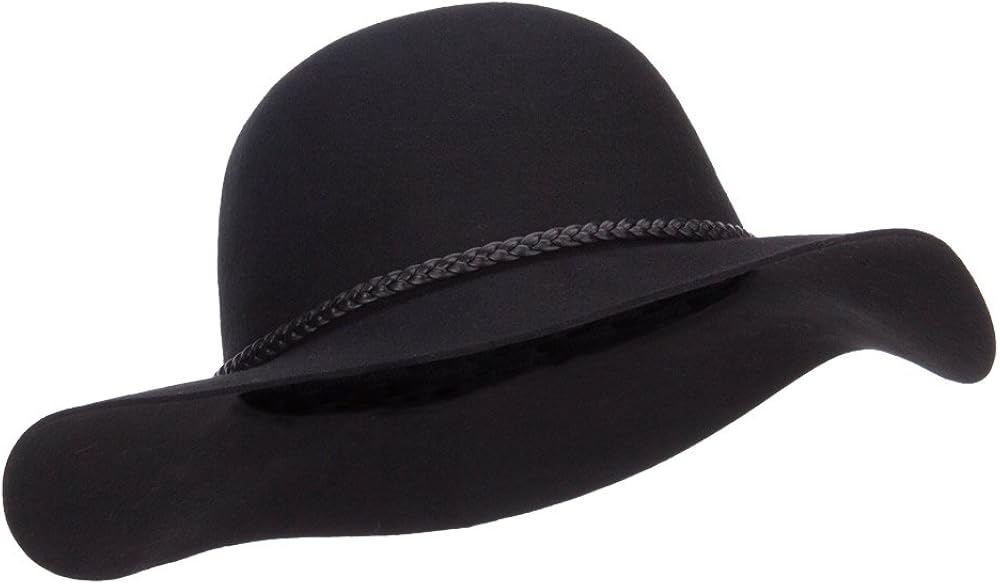 Black felt hat womens Clearance