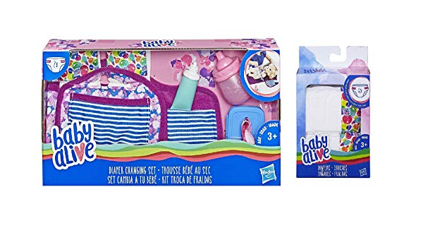 baby alive diaper bag refill doll