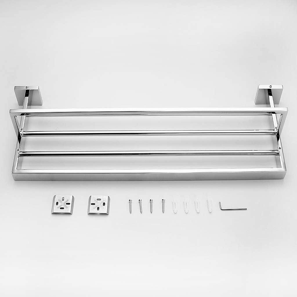 Toallero de acero inoxidable 304 para baño, toallero de barra ...