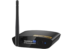 1Mii HiFi Bluetooth 5.3 Music Receiver for Home Stereo with LDAC, Bluetooth Audio Adapter with Audiophile DAC, aptX HD, RCA O