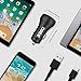 Quick Car Charger, OIIEE Dual QC3.0 USB Ports 30W 5.4A Fast Car Adapter for iPhone 11/11 Pro/11 Pro Max/Xs/XS Max/XR/8/7/6/Plus IPad MacBook Samsung Galaxy S10/S10+/S9/S9+/S8 LG G6/V30 Nexus HTC, etc