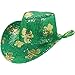 Sparkling Sequined St. Patrick's Day Sequin Cowboy Hat - 5