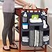 hiccapop Nursery Organizer and Baby Diaper Caddy | Hanging Diaper Organization Storage for Baby Essentials | Hang on Crib, Changing Table or Wall
