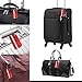 Aluminum Luggage Tag for Luggage Baggage Travel Identifier (Red 5PCS)