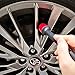 IPELY 5 Pack Detailing Brushes for Cleaning Engines, Wheels, Interior, Dashboard, Leather, Trim, Air Vents, Emblems
