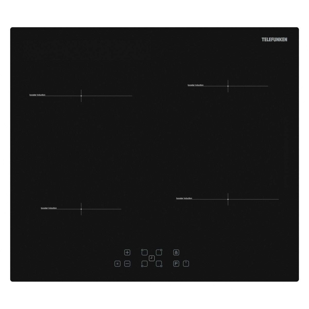 Placa de inducción TELEFUNKEN TK4IBT: Amazon.es: Grandes ...