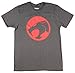 Bioworld Thundercats Logo Mens Tee (Medium) Charcoal