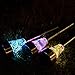 Outdoor Solar Garden Lights - 3 Pack Mosaic Solar Powered Stake Lights, Solar Garden Stake Landscape Lights for Garden Flowerbed Path Walkway Patio Lawn Outdoor Decoration