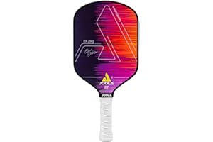 JOOLA Ben Johns Hyperion Pickleball Paddle - Select Raw Carbon Surface or Carbon Abrasion Surface for Increased Power and Spin - Elongated Grip Handle - Carbon Fiber Pickleball Paddle - USAP Approved