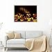 Yayoshow Halloween 5D DIY Diamond Painting Full Drill Round Diamond Paint Kits, Cross Stitch Kits Embroidery Art Crafts for Home Decor