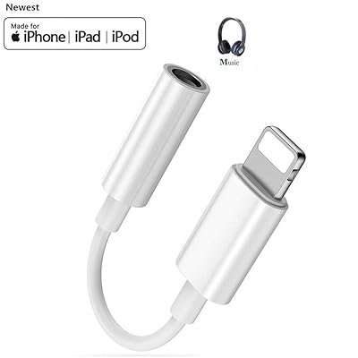 Headphone Jack Adapter for iPhone 11, Audio Dominican