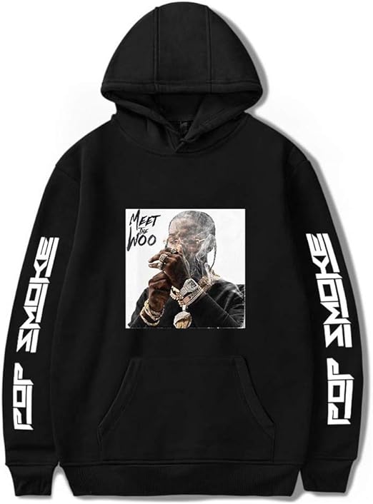 Pop Smoke Women Hoodies Kpop Sweatshirt Men Hip Hop Fashion Casual