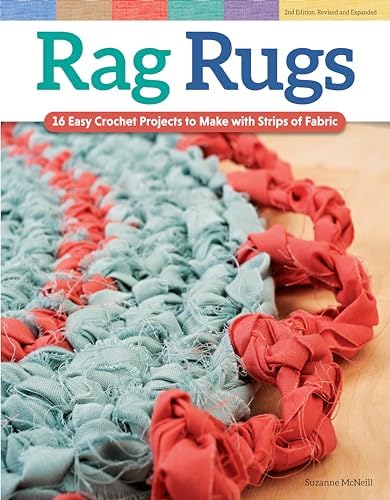 洋書 Rag Rugs ラグマット作品集 図案集 Making Rag Rugs: 15 Step-by-Step Projects: Hubbard, Clare