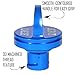 Aluminum DEF Cap for Dodge Ram Diesel 2013-2017 Cummins EcoDiesel 1500/2500/3500/4500/5500 6.7L 3.0L