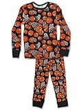 Snoozzz'n Little Boys Thermal Underwear Top and Bottom Set (4T, BASKETBALLS)