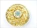 JET Citrine Gemstone Orgone Tea Coaster Flower of Life Round 40 Page Booklet Jet International Crystal Therapy India
