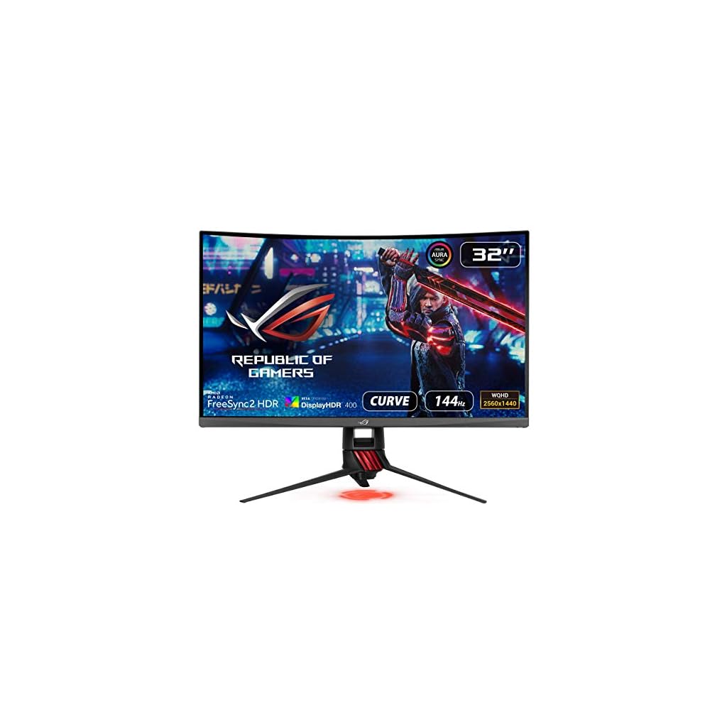 Asus ROG Strix XG32VQR Curved Gaming Monitor Review Asus ROG Strix XG32VQR Curved Gaming Monitor Review