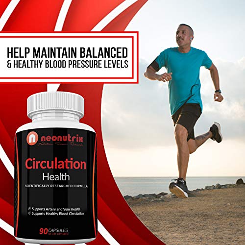 Blood Circulation Health Supplement for Vein Health & Artery Health L
