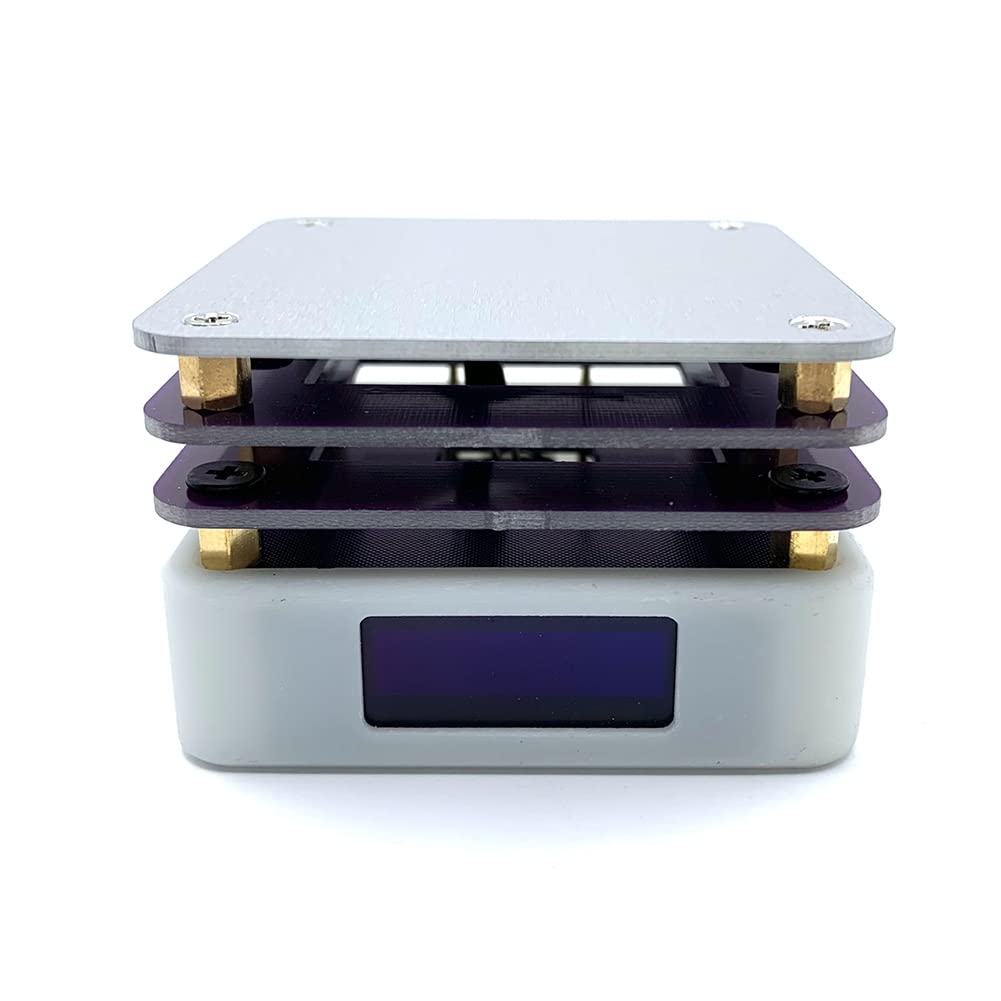 Qarmijaer Replacement PD 65W Mini Hot Plate Preheater OLED Display PCB Board Soldering Heating Plate Rework Station Preheating Repair Tools