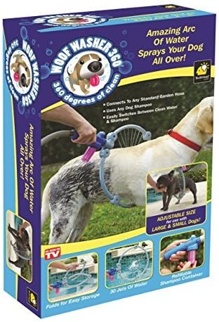Woof Washer 360 by BulbHead - Perfect Dog Washing Station for Your Dog by Woof Washer