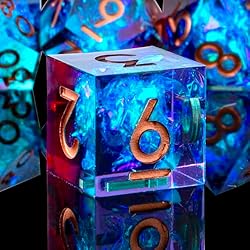 Sharp Edge DND Dice Set Handmade 7 Accessories Dice