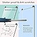 Galaxy Note 9 Screen Protector Tempered Glass Full Coverage Front and Back, MiiKARE Note 9 Glass Screen Protector Case Friendly Edge Adhesive 3D Curve HD Clear Best Glass With Installation Tray 1 Pack