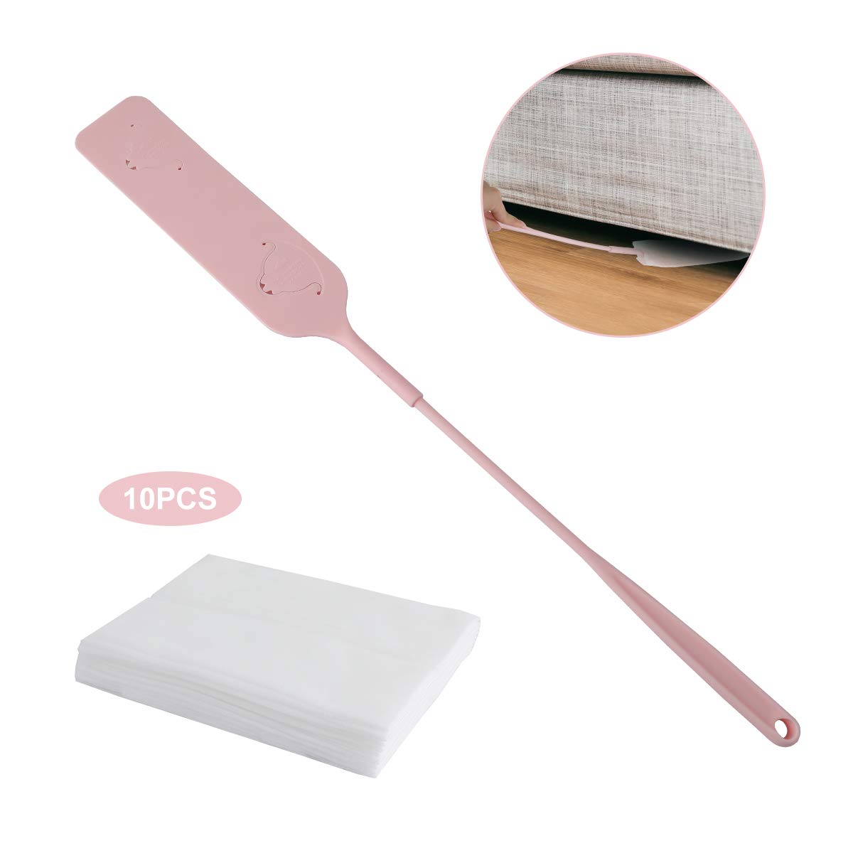 AIEVE Cepillo Plano Largo y Flexible para Limpieza Cepillo Extensible