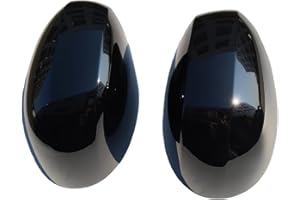 Pair Car Wing Mirror Covers Caps for BMW Mini F54 Clubman 2020-2024, Automotive Rear View Left Right Side Replacement Exterio