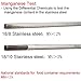 Accmor 18/8 Stainless Steel Straws, Reusable Metal Drinking Straws for 20 Oz Yeti Tumbler Rambler Cups (12, FBA)