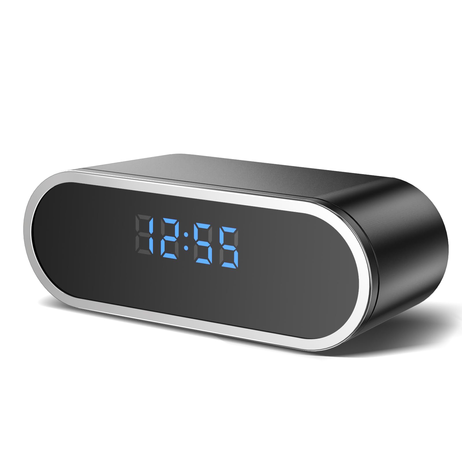 Photo 1 of ****Battery defective - sold for parts****ASWNS 4K HD Wireless WiFi Security Camera, Nanny Cam for Home, Indoor Camera with Clock with App Control, AI Motion Detection, Loop Recording, Night Vision, Local & Cloud Storage, Easy to Use