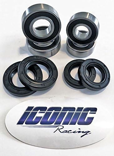 Suzuki LT230E LT230S LT250 LT250R LT250S LT500R BOTH Front Wheel Bearing and Seal Kits