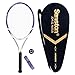 Senston Adult Tennis Racket Prestrung Tennis Racquet ,Strung with Cover,Tennis Overgrip , Vibration Damper(Pueple)