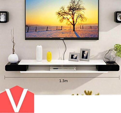 cdbl-Wall shelf TV Cabinet Set - Top Box Shelves Living Room TV Wall Background Wall Hanging Bedroom Partitions Wall Decoration Shelf ( Color : 7* )
