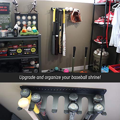 Precision Impact Bat Rack Heavy Duty Steel Storage Rack Holds 14