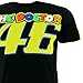 Valentino Rossi VR46 Moto GP The Doctor Black T-shirt Official 2017
