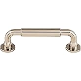 Top Knobs TK822PN Serene Collection 3-3/4" Lily Pull, Polished Nickel