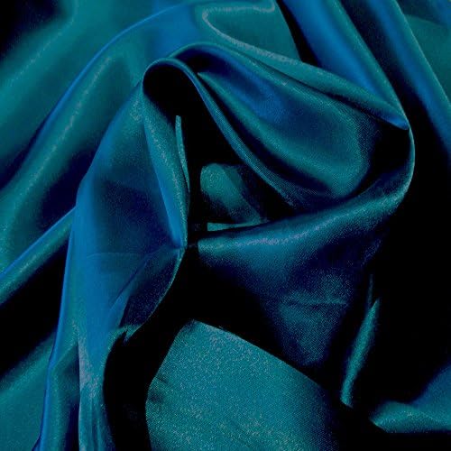 Dark Teal 31 Charmeuse Satin 58 Inch Wide 100% Polyester Smooth Satin Weave Lightweight Fabric by The Yard JN00031