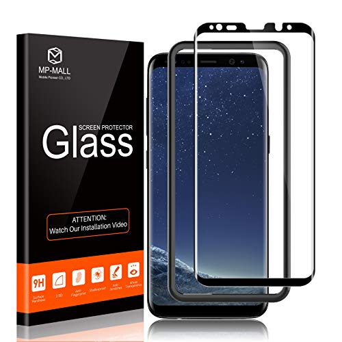 MPMALL Screen Protector Compatible for Samsung Galaxy S8 Plus