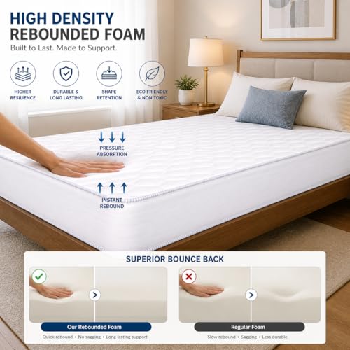 Vital Medical Mattress | Mattress for Back Support & Pressure Relief | Comfortable & Durable Bed Mattress | Single 130x70x12 cm