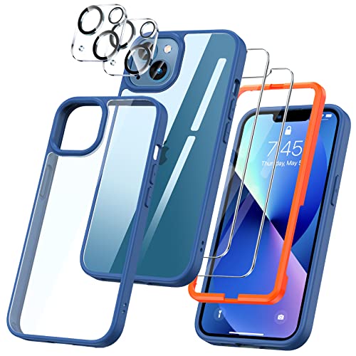 UniqueMe 𝟮𝟬𝟮𝟮 𝙐𝙥𝙜𝙧𝙖𝙙𝙚𝙙 5 in 1 Designed for iPhone 13 Case 6.1 inch with