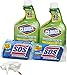 Clorox Clean-Up Bleach Cleaner Spray and S.O.S All Surface Scrubber Sponge Value Pack