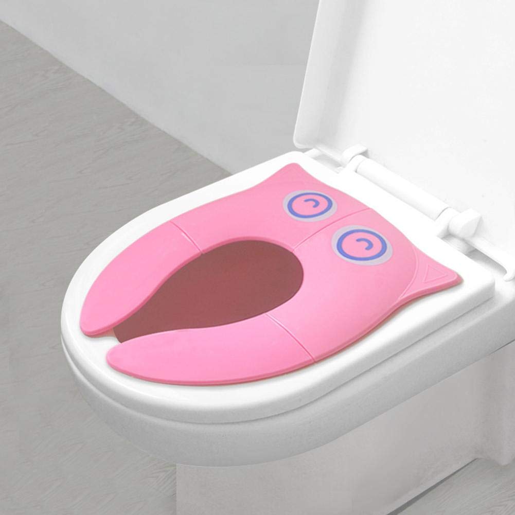 Tout Petit Pot Pliable Reducteur Toilette Pliable Voyage Siege Pliable De Toilette Porte A Voyage Pour Enfant Et Bebe Reducteur De Toilette Un Sac De Rangement Bonus Bebe Puericulture Apprentissage De La Proprete