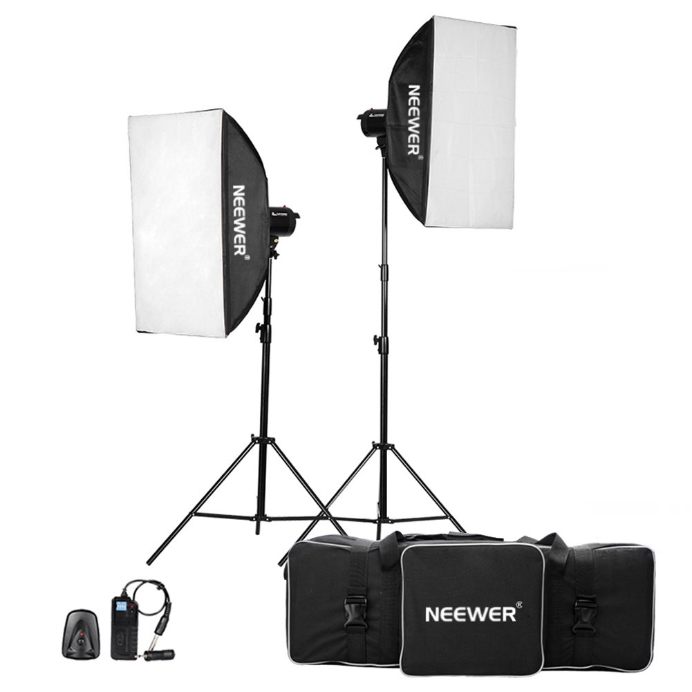 Buy Neewer 800W(400W x 2) Professional Photography Studio Strobe Flash
