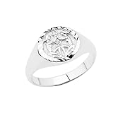 925 Sterling Silver Gemini Zodiac Ring Jewelry Size