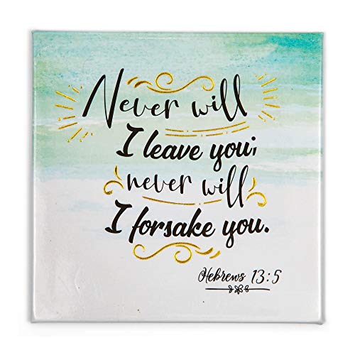 Pipilo Press Christian Verse Quotes Square Magnets (8 Pack) 8 Designs, 2.5 Inches - Thumbnail 6